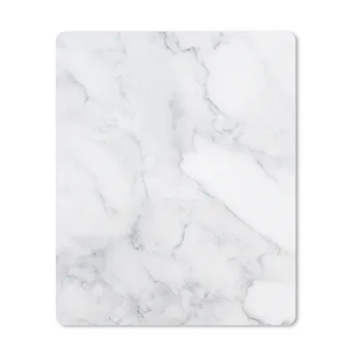 Produktbild von MuchoWow® Mauspad Mousepad Marmor - Weiß - Grau - Luxus - Marmoroptik - Stein 30x40 cm - Mousepads - Maus Mat - Pad - Mausunterlage - Mausmatten