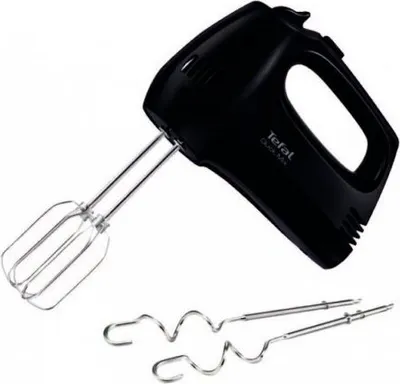Produktbild von Tefal HT3108, Handmixer, Schwarz, 300 W, 147 mm, 211 mm, 84 mm