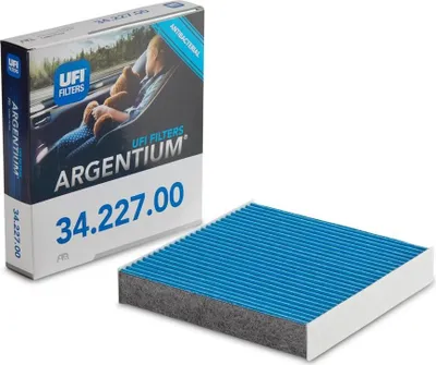 Produktbild von UFI 34.227.00 Innenraumfilter Pollenfilter für RENAULT Clio IV Schrägheck (BH) Captur (J5, H5) Clio IV Grandtour (KH) für DACIA SANDERO II