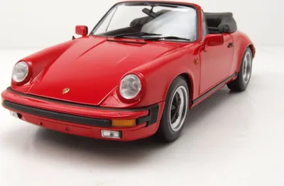 Produktbild von Minichamps 100063030 Porsche 911 Carrera Cabrio 1983 rot 1:18