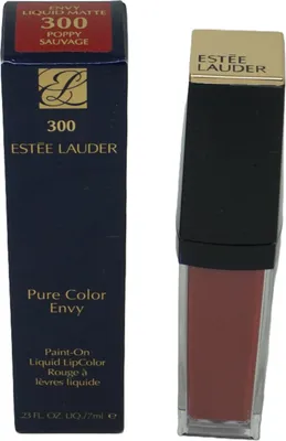 Obrázok produktu pre Estée Lauder Pure Color Envy, Červená, Poppy Sauvage, 1 farba/farieb, Vyhladenie, Ženy, Matte
