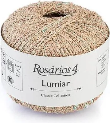 Produktbild von Rosarios 4 Lumiar 13 - Fantasie-Strickgarn, ideal für tweedige Designs, 50g, 120m