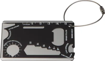Produktbild von Survival Kofferanhänger aus Aluminium