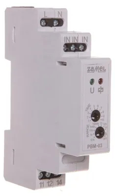 Productafbeelding van Bistabiele relais met tijdrelais, 230 V AC, artikelnummer PBM-03, EXT10000065