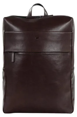 Imagen del producto de Mochila AREZZO, color marrón, para hombre - de cuero