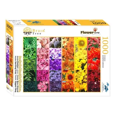 Immagine prodotto di Brain Tree Puzzle con fiori 1000 pezzi