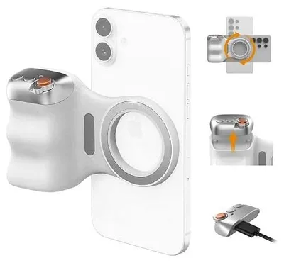 Zdjęcie produktu dla Uchwyt magnetyczny do telefonu z pilotem bluetooth statywu