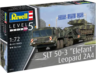 Image de Revell SLT 50-3 "Elefant" + Leopard 2A4 1:72