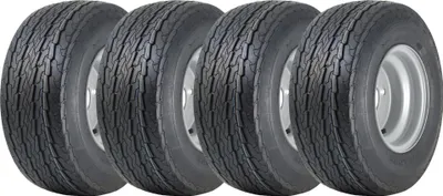 Zdjęcie produktu dla 16.opony do przyczep 5x6.50-8 Zespół kół 100 mm PCD Road Legal 355 kg (zestaw 4 szt.)