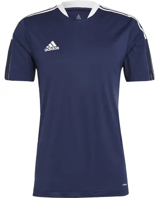 Image de Adidas - T-shirt « Tiro 21 » pour homme MR763 (S) (bleu marine)