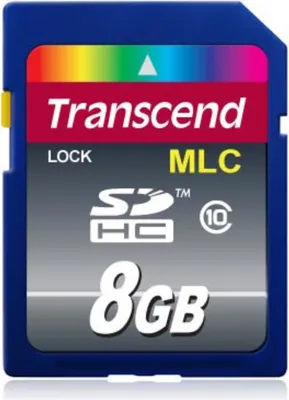Produktbild von Transcend Flash-Speicherkarte - 8 GB - Class 10