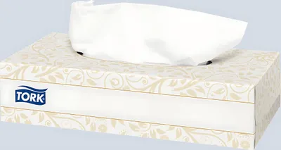 Zdjęcie produktu dla TORK 140280 Chusteczki kosmetyczne, bardzo miękkie, 2-warstwowe, białe