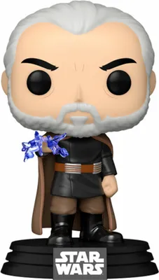Zdjęcie produktu dla Gwiezdne Wojny: Ciemna Strona POP! Vinyl Figur Count Dooku 9 cm