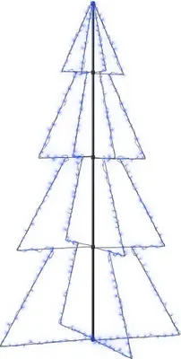 Obrázok produktu pre vidaXL Weihnachtsbaum in Kegelform 360 LED Indoor Outdoor 143x250 cm