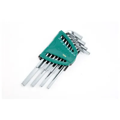 Produktbild von SATA Stiftschlüssel-Satz, zöllig 12-teilig, 1/16"-3/8" ST09108SJ