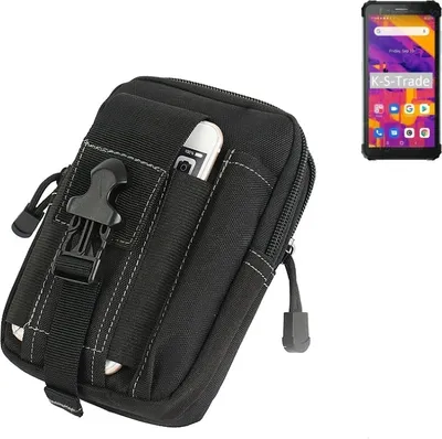 Produktbild von K-S-Trade Gürtel Tasche kompatibel mit Blackview BV6600 Pro Gürteltasche Holster Schutz Hülle Handy Hülle Smartphone outdoor Handy-Hülle schwarz