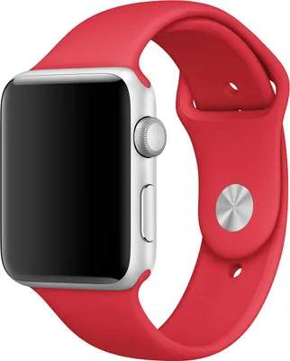 Produktbild von Apple Watch Sport Band 42mm/44mm/45mm - Rot S/M