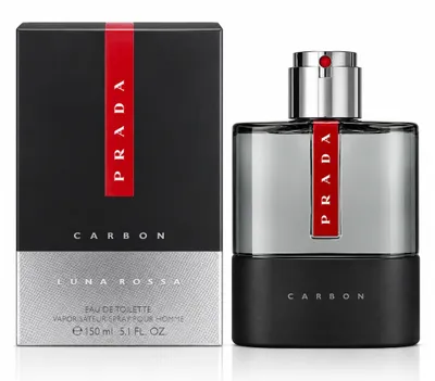 Immagine prodotto di Prada Luna Rossa Carbon Pour Homme Edt Spray, Immagine generata dall'IA