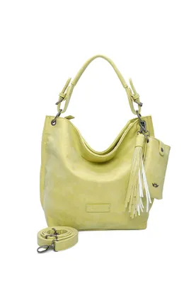 Produktbild von Fritzi aus Preußen Shopper Umhängetasche Vintage Fritzi01 Hobo Fizz gelb