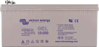 Produktbild von Victron 12V/220Ah Deep Cycle Gel Batterie