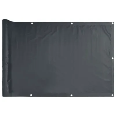 Zdjęcie produktu dla vidaXL Parawan balkonowy z tkaniny Oxford 75x600 cm antracytowy
