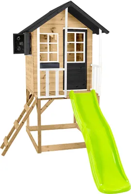 Produktbild von Zwerkules Holli 1 Kinder Stelzenhaus mit Rutsche Holz