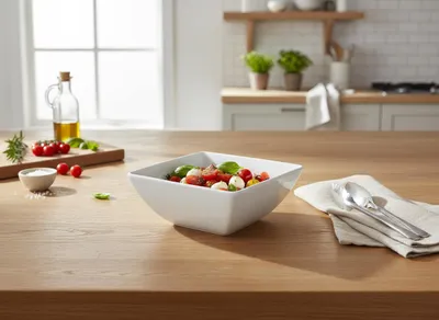 Image de Ensemble de bols BonBistro - Bol en porcelaine - Squito - 14 x 14 cm - 6 pièces