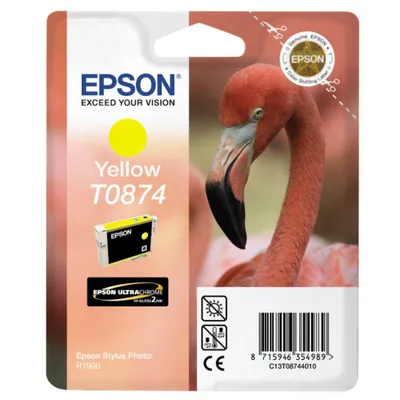 Immagine prodotto di Epson C13T08744010 Epson Tintenpatrone yellow T 087 T 0874