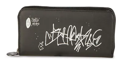 Produktbild von BUFFALO Geldbörse Muse Long Wallet Graffiti schwarz