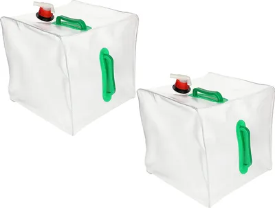 Obrázek produktu pro KOTARBAU® Tank Container Nádrž na vodu přenosná s kohoutkovou rukojetí 20 l Sada 2 ks