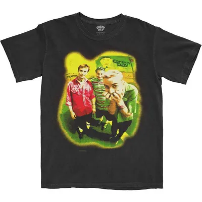 Produktbild von Green Day Neon Photo Black M T-Shirt