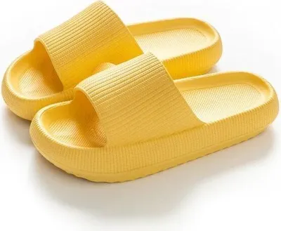 Produktbild von Pěnové pantofle koupací boty pánské dámské koupací pantofle - FLIPSY Yellow 42/43