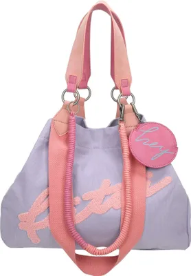 Produktbild von Fritzi aus Preußen Izzy Medium Canvas Limited Flocked Shopper Sweet Purple flieder
