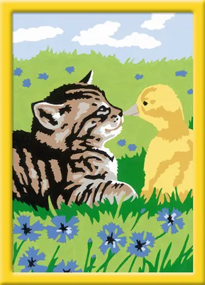 Immagine prodotto di Ravensburger 27976 - Amicizia animale - Dipingi per numeri, 13 x 18 cm