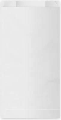 Produktbild von Weiße Papier-Frühstückstüte 1,5 kg 14+7 x 29 cm 100 Stück.