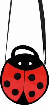Produktbild von Marienkäfer Handtasche rund Ladybug 29 x 29 cm für Damen