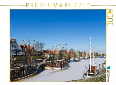 Produktbild von CALVENDO Puzzle Greetsiel | 1000 Teile Lege-Größe 64x48cm Foto-Puzzle für glückliche Stunden