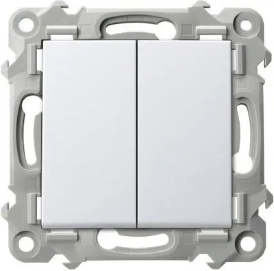 Image de Interrupteur à deux voies SZAFIR Blanc Ospel