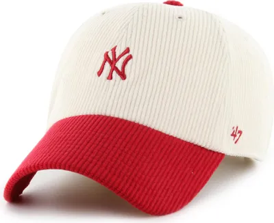Produktbild von 47 Brand Adjustable Kord Cap CLEAN UP New York Yankees beige