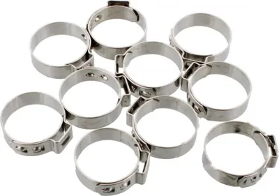 Produktbild von Lochbandklemmen JMP 20,8 Bandbreite 7mm Edelstahl 10 Stück