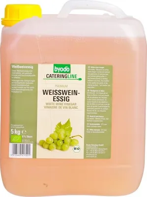 Productafbeelding van byodo Wijnazijn Wit (5 kilo)