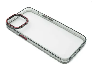 Produktbild von Schutzhülle stoßfest aus TPU in Schwarz Transparent Hülle für iPhone 14