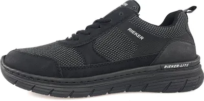 Produktbild von Rieker Sneaker - Schwarz Synthetik Größe: 40 Normal