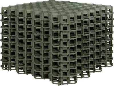 Produktbild von 10x Rasengitter Paddockplatten 50x50 cm 2,5 m² Grün