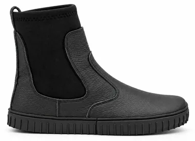 Zdjęcie produktu dla Wysokie sztyblety damskie barefoot - SIMONE NEO BLACK 40 EU Czarny