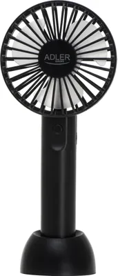 Zdjęcie produktu dla Adler Mini USB Fan | AD 7338 | Wentylator biurkowy | Czarny | Średnica 7 cm | Liczba prędkości 3