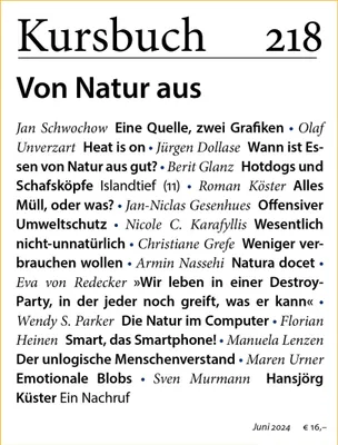 Produktbild von Kursbuch 218