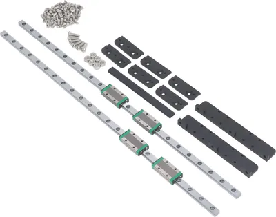 Image de kit de guidage linéaire des axes Y de l'imprimante 3D Rail linéaire des axes Y de haute précision et à faible bruit pour Neptune 3 PLUS 4 Plus