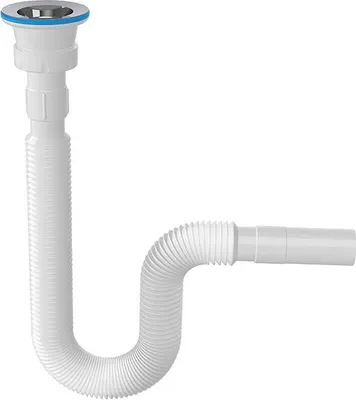 Produktbild von Sifon Flex 1 1/4" Ø32/40 (391-801mm) Geruchsverschluss Siphon Ablaufgarnitur NEU