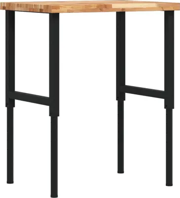 Obrázek produktu pro vidaXL Pracovní stůl 80x60x(73-99,5) cm z masivního dřeva akácie obdélníkový